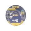 Irwin Doorslijpschijven Ø115 Mm. Dikte 3 Mm. Voor Metaal. 6 Stuks.