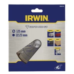 Irwin Diamantzaagblad Voor Haakse Slijper Ø125 Mm. Voor Steen. -IRWIN Winkel 123 124