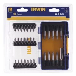 Irwin Schroefbitset Mixed 31-delig. Inclusief Schroefbithouder. In Tough Case. -IRWIN Winkel 123 132
