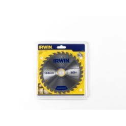 Irwin Cirkelzaagblad Ø165 Mm. Inclusief Reduceerringen Waardoor Geschikt Voor Asgat 16, 20 En 30 Mm, Vertanding 30T -IRWIN Winkel 123 197