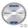 Irwin Cirkelzaagblad Ø210 Mm. Inclusief Reduceerringen Waardoor Geschikt Voor Asgat 16, 20 En 30 Mm, Vertanding 40T 2 Irwin Cirkelzaagblad Ø210 Mm. Inclusief Reduceerringen Waardoor Geschikt Voor Asgat 16, 20 En 30 Mm, Vertanding 40T -IRWIN Winkel 123 214