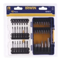 Irwin Schroefbitset Mixed 40-delig. Inclusief Schroefbithouder. In Tough Case. 11 Irwin Schroefbitset Mixed 40-delig. Inclusief Schroefbithouder. In Tough Case. -IRWIN Winkel 123 220