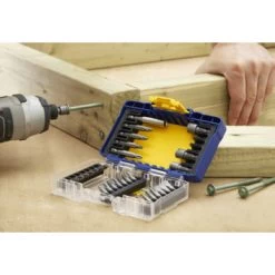 Irwin Schroefbitset Mixed 30-delig. Met Dopsleutels. Inclusief Schroefbithouder. In Tough Case. -IRWIN Winkel 123 230