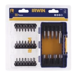 Irwin Schroefbitset Mixed 30-delig. Met Dopsleutels. Inclusief Schroefbithouder. In Tough Case. -IRWIN Winkel 123 231