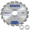 Irwin Cirkelzaagblad Ø165 Mm. Inclusief Reduceerringen Waardoor Geschikt Voor Asgat 16, 20 En 30 Mm, Vertanding 18T -IRWIN Winkel 123 25