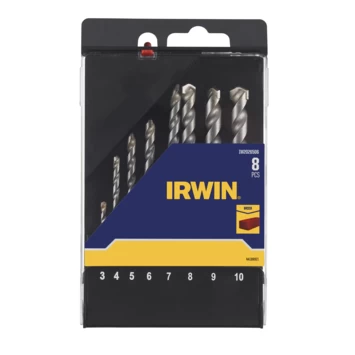 Irwin Steenborenset 8-delig Ø3-10 Mm. 4 Irwin Steenborenset 8-delig Ø3-10 Mm. - Afbeelding 2