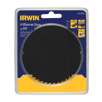 Irwin Cirkelzaagblad Ø85 Mm Met Asgat 10mm, Vertanding 40T 4 Irwin Cirkelzaagblad Ø85 Mm Met Asgat 10mm, Vertanding 40T - Afbeelding 2