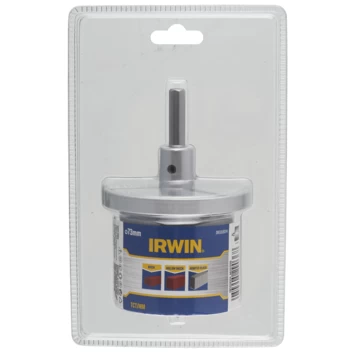 Irwin TCT Gatzaag Ø73 Mm Voor Steen, Inclusief Booradapter. 4 Irwin TCT Gatzaag Ø73 Mm Voor Steen, Inclusief Booradapter. - Afbeelding 2