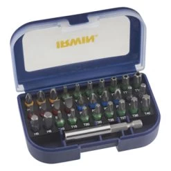 Irwin Schroefbitset Mixed 25 Mm 31-delig Inclusief Schroefbithouder.