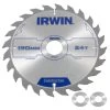 Irwin Cirkelzaagblad Ø190 Mm. Inclusief Reduceerringen Waardoor Geschikt Voor Asgat 16, 20 En 30 Mm, Vertanding 24T 2 Irwin Cirkelzaagblad Ø190 Mm. Inclusief Reduceerringen Waardoor Geschikt Voor Asgat 16, 20 En 30 Mm, Vertanding 24T -IRWIN Winkel 123 93