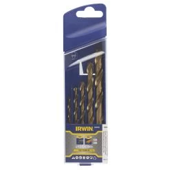 Irwin Titanium Metaalborenset 5-delig Ø4-10 Mm -IRWIN Winkel 41 211
