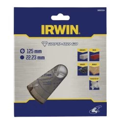 Irwin Diamantzaagblad Voor Haakse Slijper Ø125 Mm. Voor Steen. -IRWIN Winkel 41 25