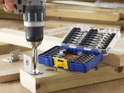 Irwin Schroefbitset Mixed 40-delig. Inclusief Schroefbithouder. In Tough Case. -IRWIN Winkel 41 266