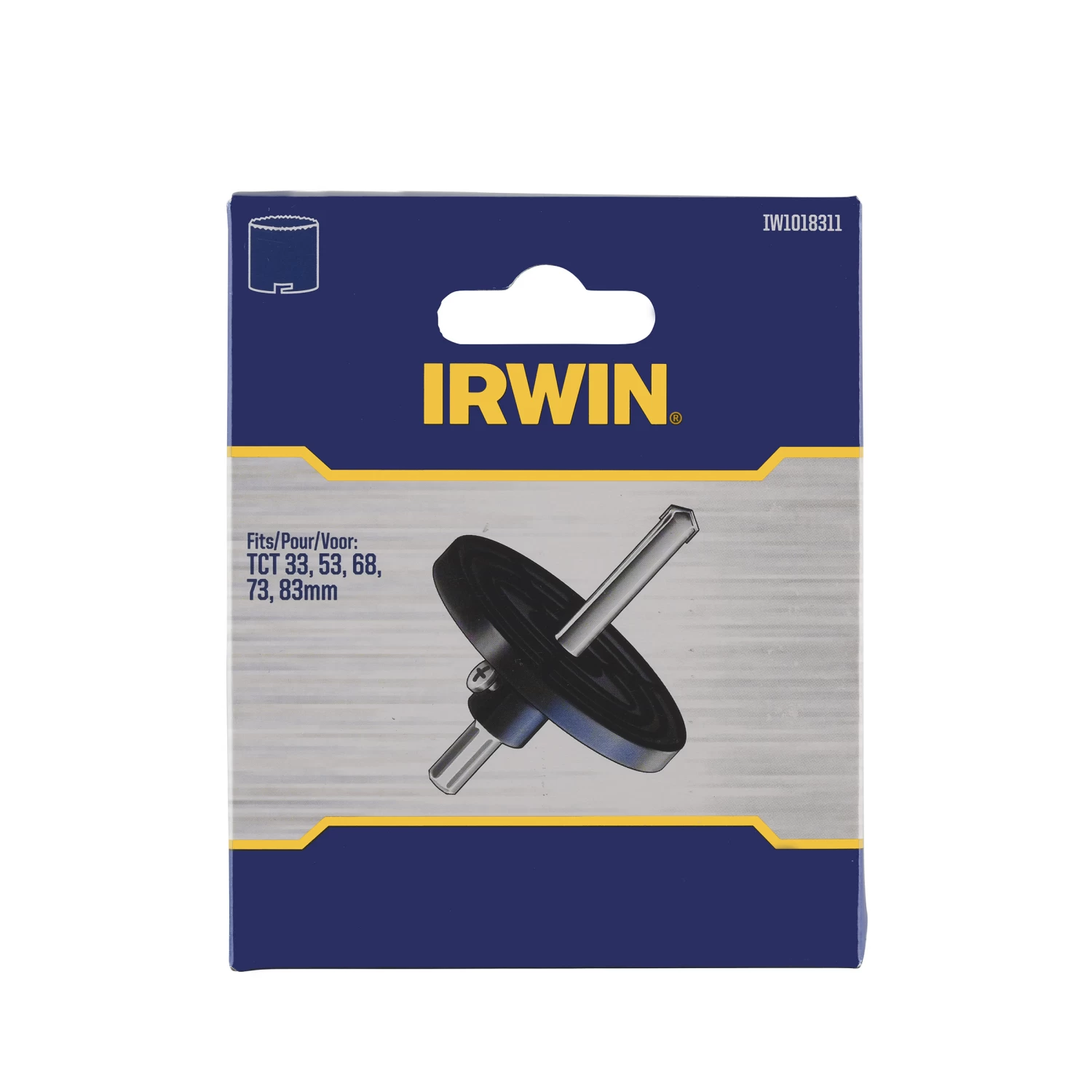 Irwin Booradapter Voor Irwin TCT Gatzagen Voor Steen. 4 Irwin Booradapter Voor Irwin TCT Gatzagen Voor Steen. - Afbeelding 2