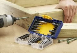 Irwin Schroefbitset Mixed 30-delig. Met Dopsleutels. Inclusief Schroefbithouder. In Tough Case. -IRWIN Winkel 41 321