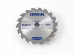 Irwin Cirkelzaagblad Ø160 Mm Met Asgat 20mm, Vertanding 18T