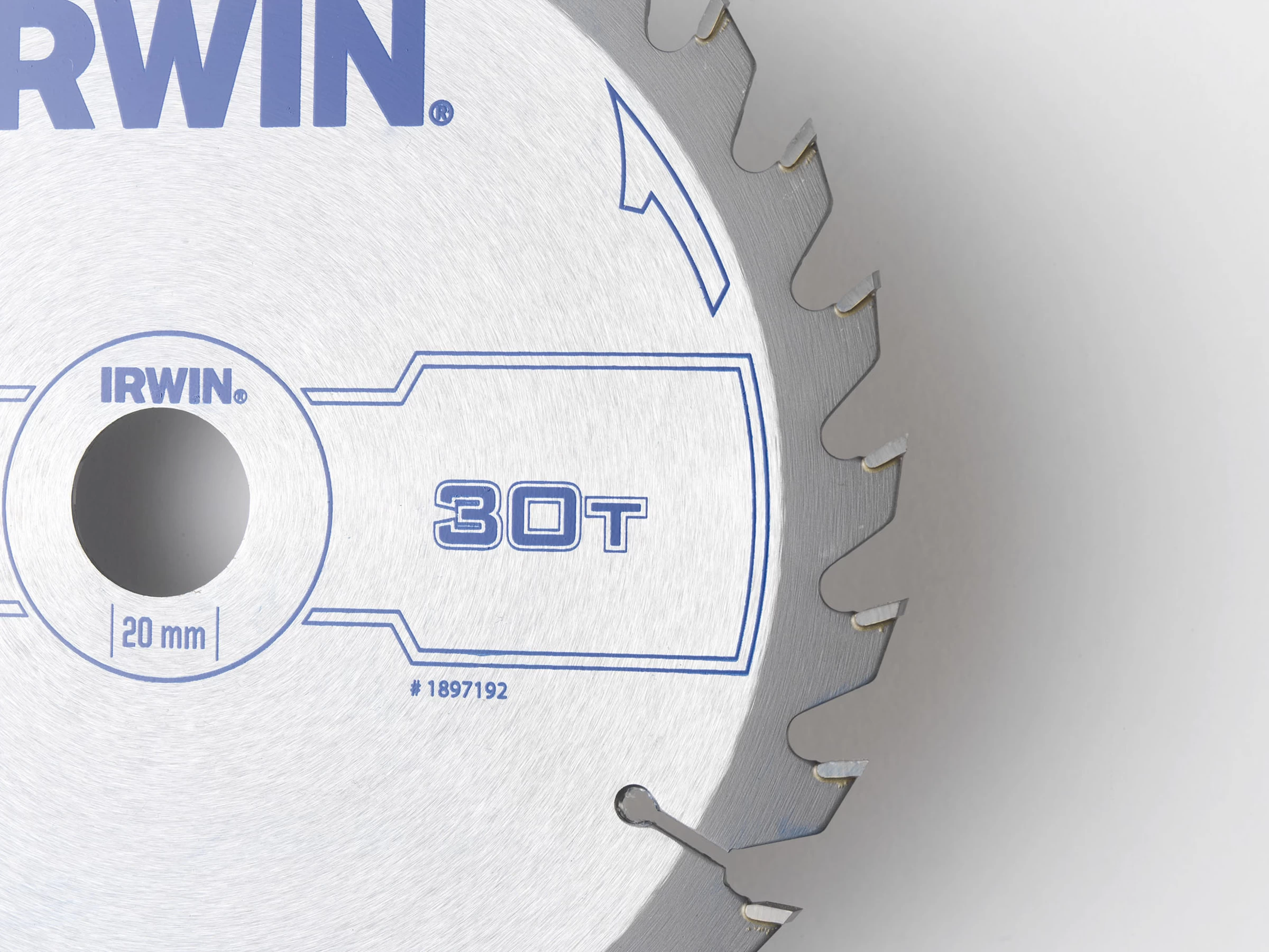 Irwin Cirkelzaagblad Ø160 Mm Met Asgat 20mm, Vertanding 30T 4 Irwin Cirkelzaagblad Ø160 Mm Met Asgat 20mm, Vertanding 30T - Afbeelding 2