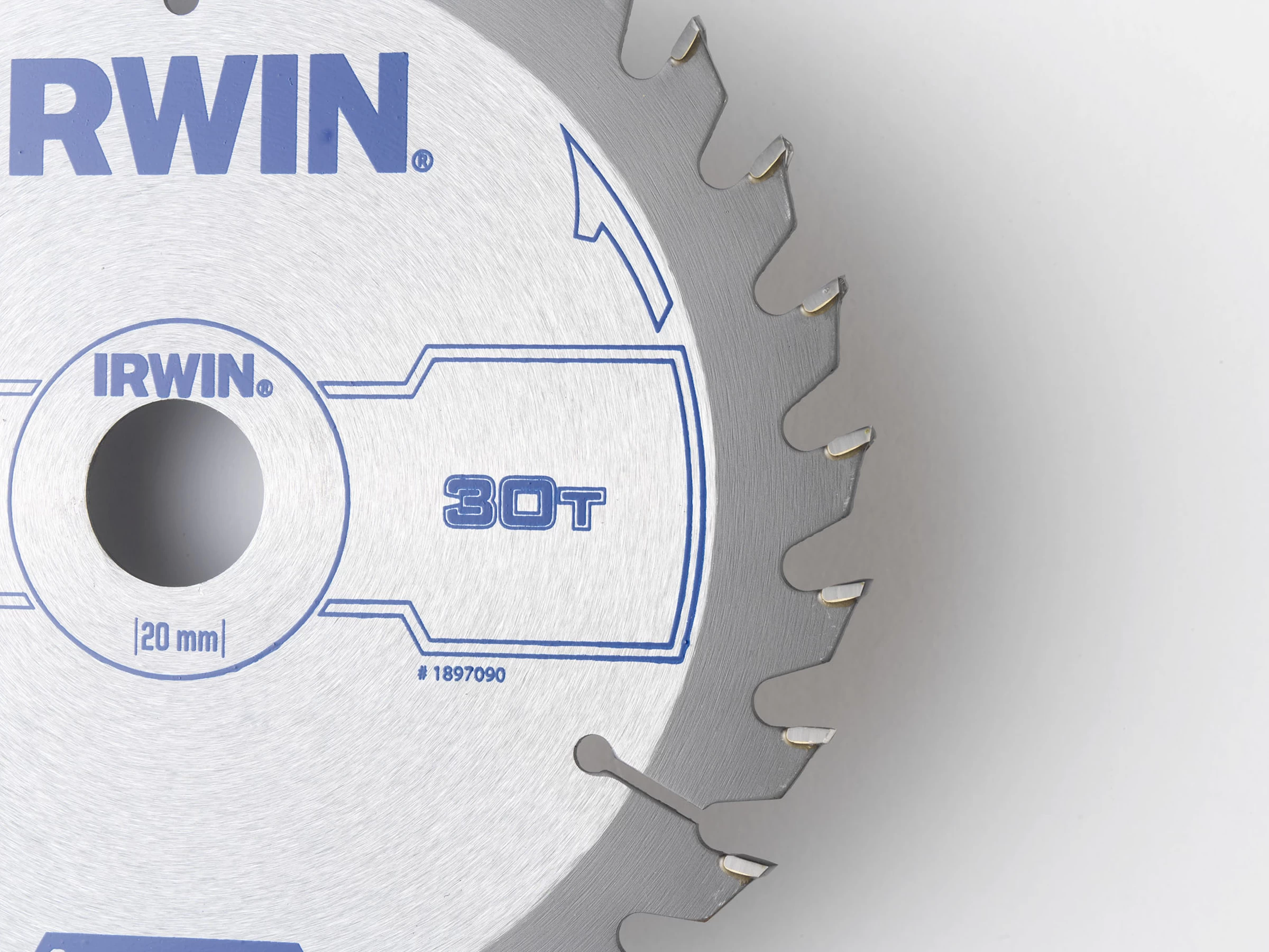 Irwin Cirkelzaagblad Ø 150x16&20mm 30T 4 Irwin Cirkelzaagblad Ø 150x16&20mm 30T - Afbeelding 2