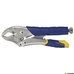 Irwin T13T Griptang Met Gebogen Bek En Snelontgrendeling 7CR 175 Mm
